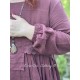 robe 55725 lin Maroon Ewa i Walla - 16