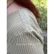 dress 55719 Striped cotton Ewa i Walla - 10