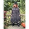 dress 55731 Vintage black organdie Ewa i Walla - 1