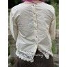 chemisier 44853 coton Bone White Ewa i Walla - 24