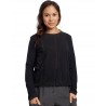 blouse 44805 Vintage black jersey Ewa i Walla - 9