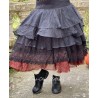 jupe 22127 organdie Vintage black Ewa i Walla - 2