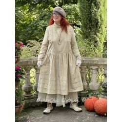 robe 55724 coton Khaki