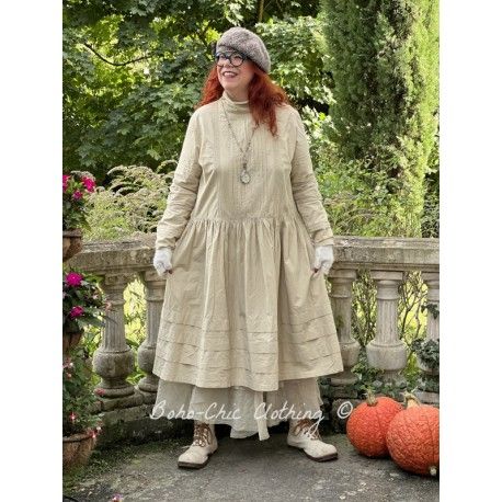 robe 55724 coton Khaki Ewa i Walla - 6