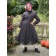 dress 55731 Vintage black organdie Ewa i Walla - 6