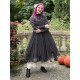 dress 55731 Vintage black organdie Ewa i Walla - 9