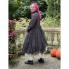 dress 55731 Vintage black organdie Ewa i Walla - 10