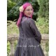 dress 55731 Vintage black organdie Ewa i Walla - 11