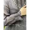 dress 55731 Vintage black organdie Ewa i Walla - 15