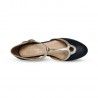 chaussures Venezia Noir et Or Charlie Stone - 7