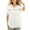 T-shirt You Just Love in True Magnolia Pearl - 6