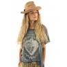 T-shirt Faithful Heart in Ozzy Magnolia Pearl - 6