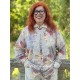 chemise Boyfriend in Rose Garden Magnolia Pearl - 11