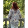 chemise Boyfriend in Rose Garden Magnolia Pearl - 19