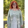 robe Queen of The Sea in Matcha Magnolia Pearl - 12
