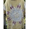 pullover Quiltwork Oversized Francis in Burn
