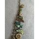 Collier Charm in Crystal Flower DKM Jewelry - 14