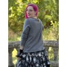 chemisier 44808 coton Anthracite Ewa i Walla - 3