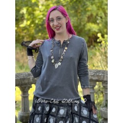 chemisier 44808 coton Anthracite