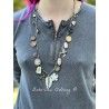 Collier Charm in Cream Leaf DKM Jewelry - 8