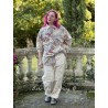 chemise Boyfriend in Rose Garden Magnolia Pearl - 9