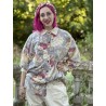 chemise Boyfriend in Rose Garden Magnolia Pearl - 6