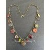 Necklace Charm in Vintage Rhinestone Button DKM Jewelry - 8