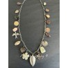 Necklace Charm in Cream Leaf DKM Jewelry - 3
