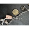 Necklace Charm in Cream Leaf DKM Jewelry - 12