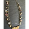 Collier Charm in Carved Bone Butterfly DKM Jewelry - 8