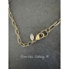 Collier Charm in Carved Bone Butterfly DKM Jewelry - 10