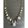 Collier Charm in Moonstone Scarab DKM Jewelry - 3
