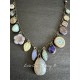 Collier Charm in Moonstone Scarab DKM Jewelry - 4
