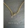 Collier Charm in Moonstone Scarab DKM Jewelry - 11