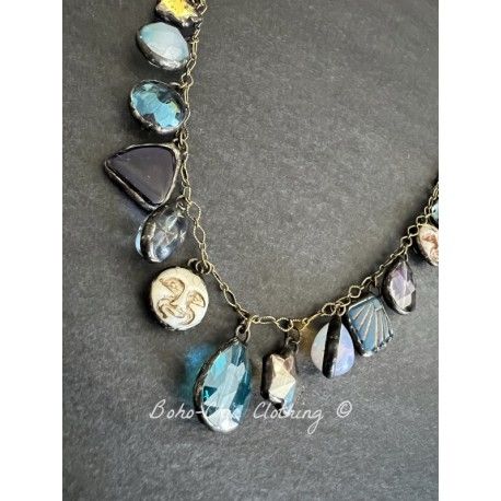Collier Tiny charm in Moon and Star DKM Jewelry - 3