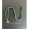 Necklace T-shirt Large Eye in Apatite DKM Jewelry - 5