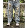 jean's Miner Denims in Calico Magnolia Pearl - 7
