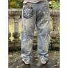 jean's Miner Denims in Calico Magnolia Pearl - 8