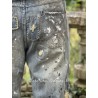 jean's Miner Denims in Calico Magnolia Pearl - 22