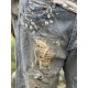 jean's Miner Denims in Calico Magnolia Pearl - 24