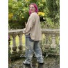 jean's Miner Denims in Calico Magnolia Pearl - 6