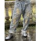 jean's Miner Denims in Calico Magnolia Pearl - 1