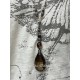 Collier Crystal in Smoky teardrop DKM Jewelry - 11