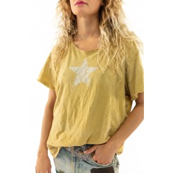 T-shirt Preston Joseph Star in Marigold
