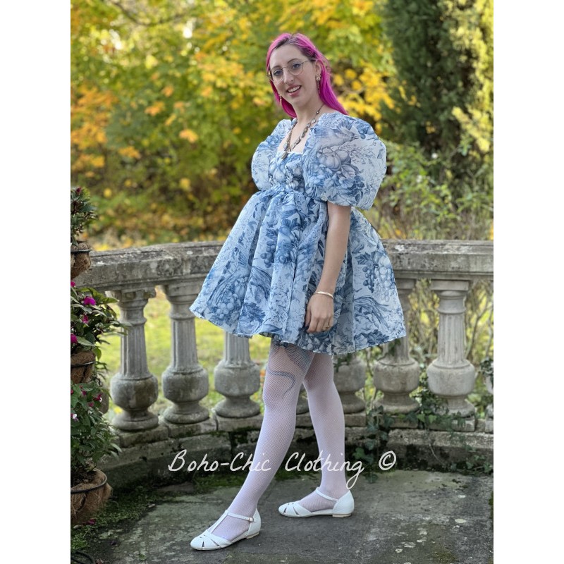 dress Puff Louis Toile - Boho-Chic Clothing