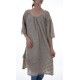 robe Zomi in Clay Magnolia Pearl - 10