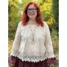 chemisier 44853 coton Bone White Ewa i Walla - 1