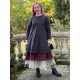 tunic 44810 Vintage black shirt cotton Ewa i Walla - 3