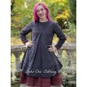 tunic 44810 Vintage black shirt cotton Ewa i Walla - 1