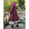robe 55725 lin Maroon Ewa i Walla - 4